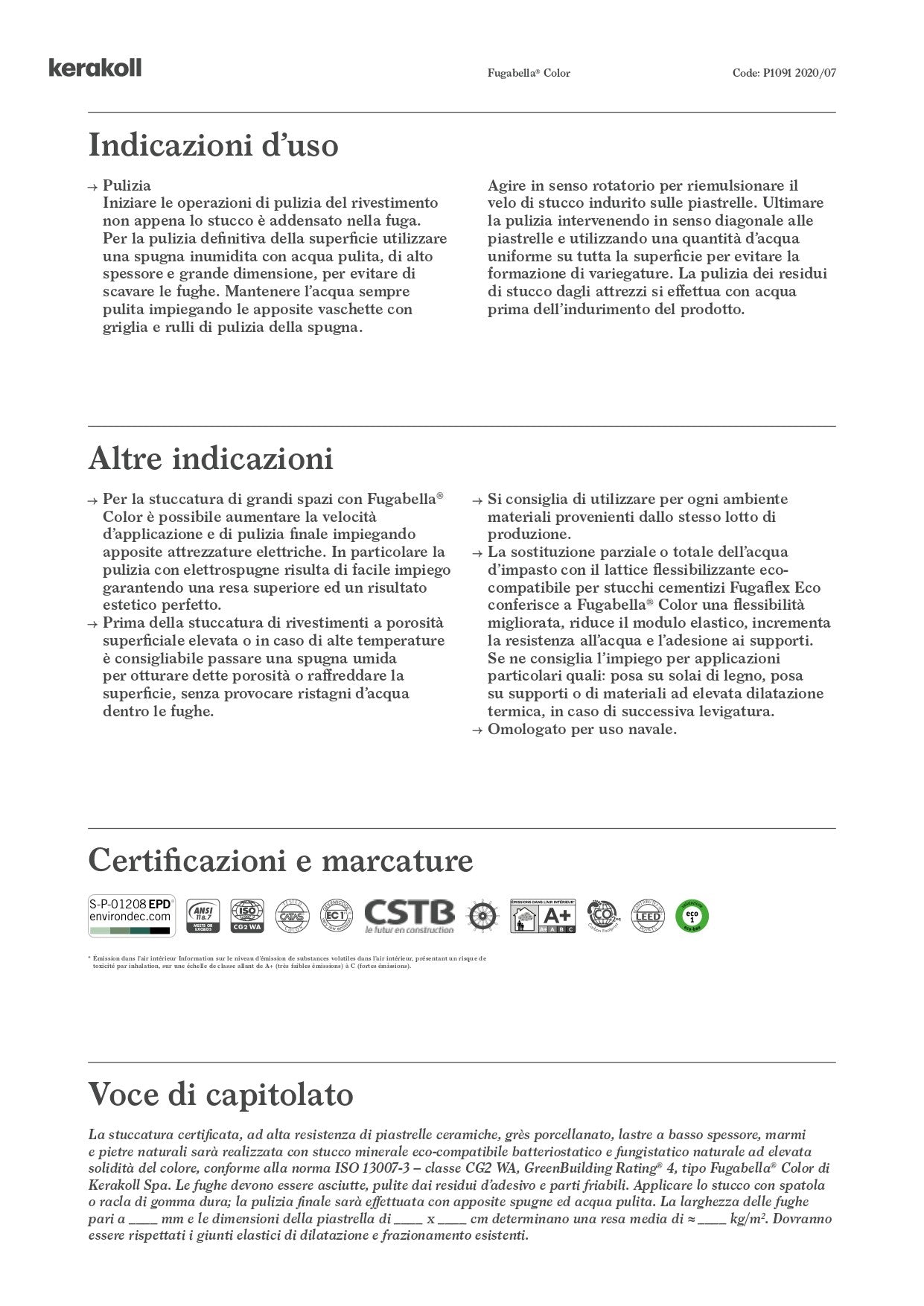 Fugabella Color 28 Kerakoll 3 Kg