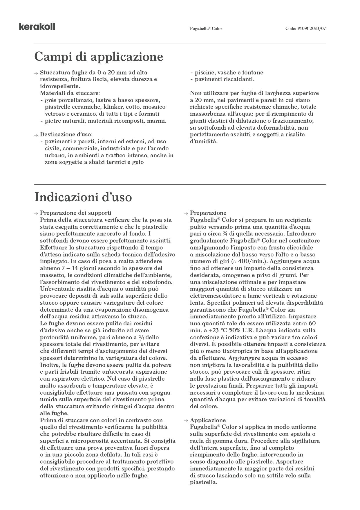 Fugabella Color 28 Kerakoll 3 Kg