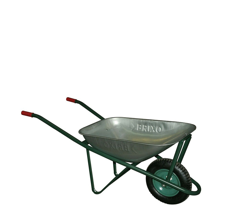 Carriola Standard Brixo con fondo in lamiera zincata 80 Lt