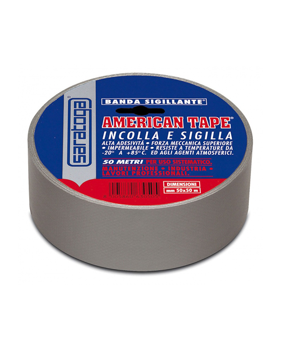 Nastro American Tape 50 mm X 50 mt Saratoga - Banda Sigillante