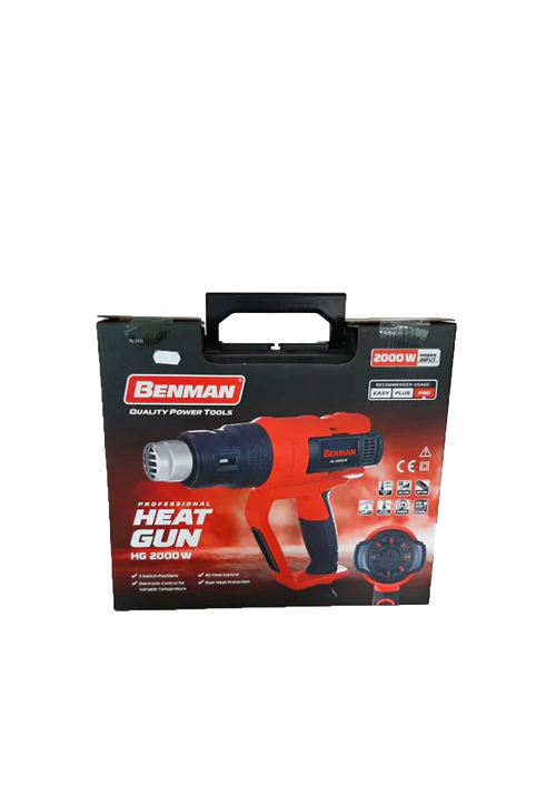 Pistola Termica Professionale HG 2000W Benman 76001