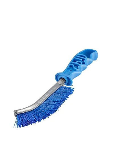 Spazzola SPID Filo Nylon Rigido Ondulato con Manico in Plastica