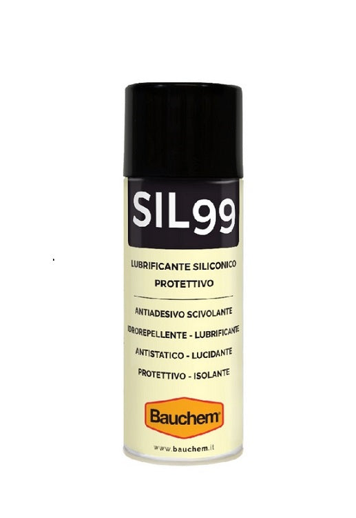 Olio Lubrificante Siliconico Protettivo SIL 99 Spray 400 ml Bauchem