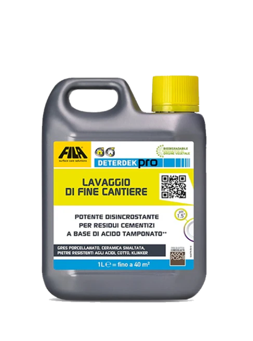 Lavaggio di Fine Cantiere DETERDEK PRO - Lt 1 Fila