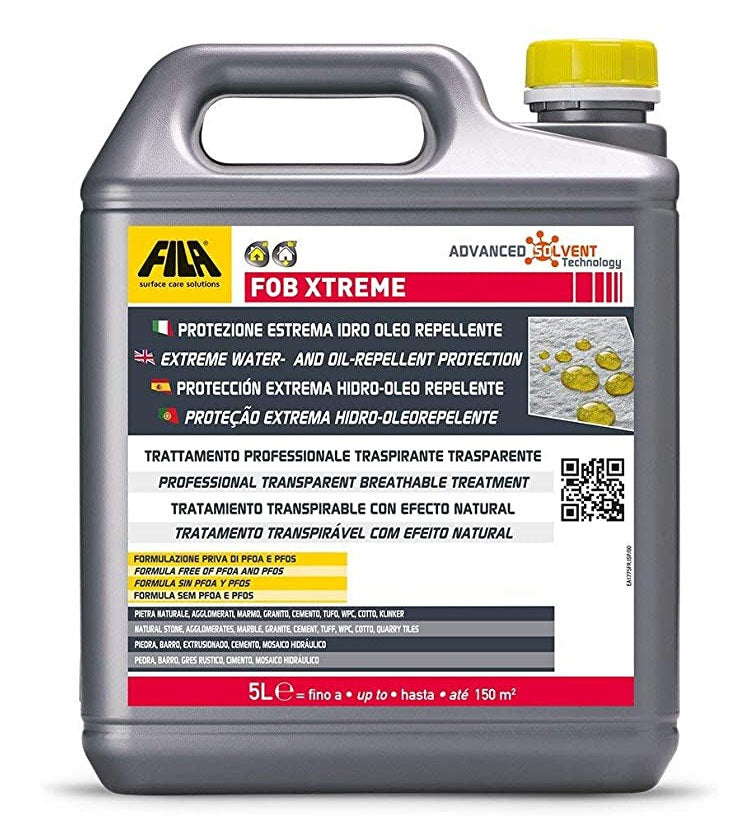 Protettivo Antimacchia Idro Oleo Repellente Traspirante FOB XTREME - Lt 5 Fila