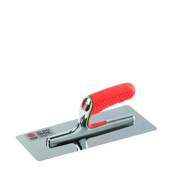 Frattone in Acciao Inox Saldato Lama Lappata Trapezoidale 24x10 cm Pavan - Art. 844/I