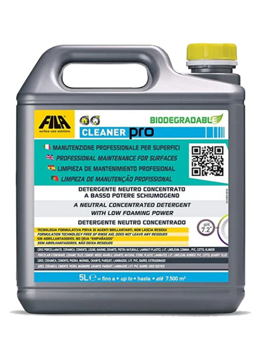 Manutenzione Professionale per Superfici CLEANER PRO - Lt 5 Fila