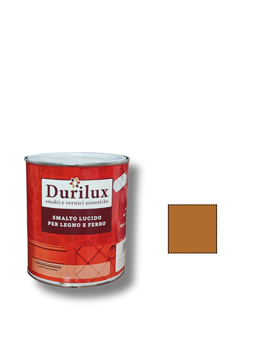 DURILUX SMALTO UNIVERSALE LUCIDO 509 Nocciola Lt 0,75 - Duriplastic