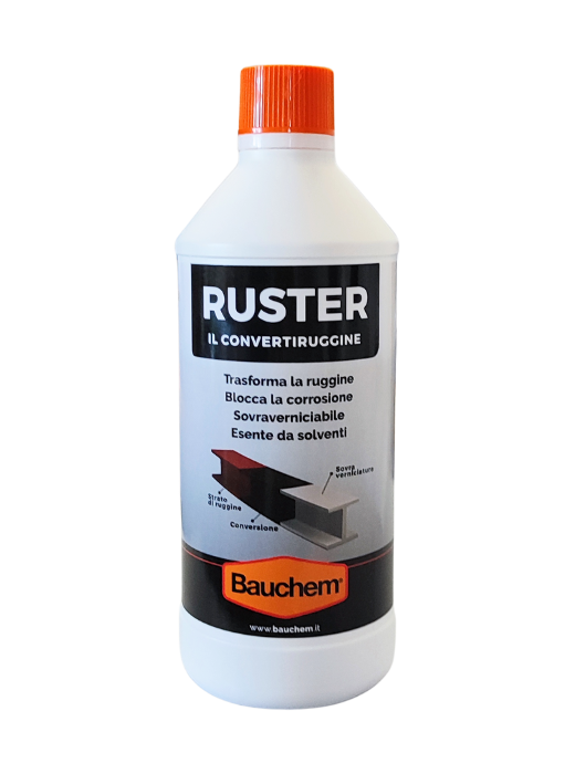 Convertitore di ruggine professionale liquido Ruster - Lt 0,75 Bauchem