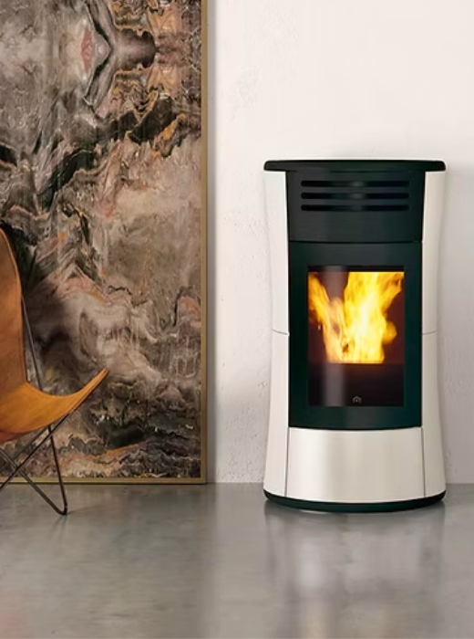 Stufa a Pellet Canalizzabile Cherie Up Edilkamin