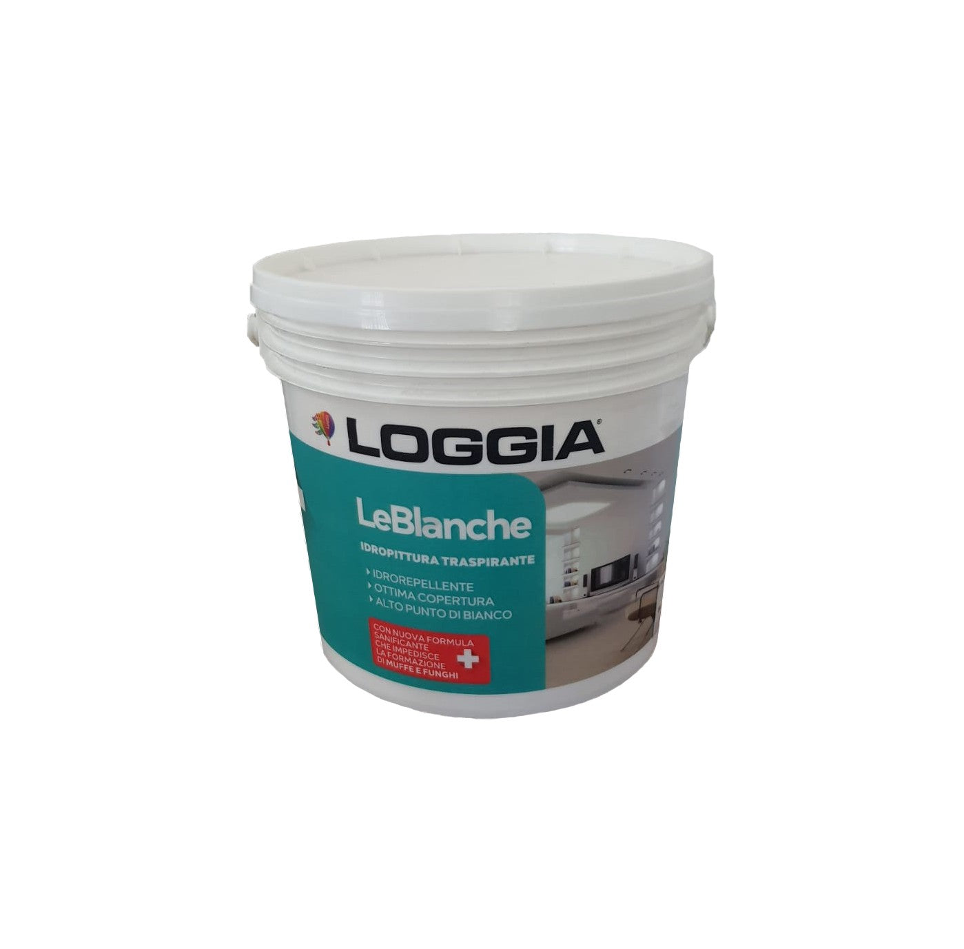 Le Blanche Idropittura Traspirante 4 Lt Loggia
