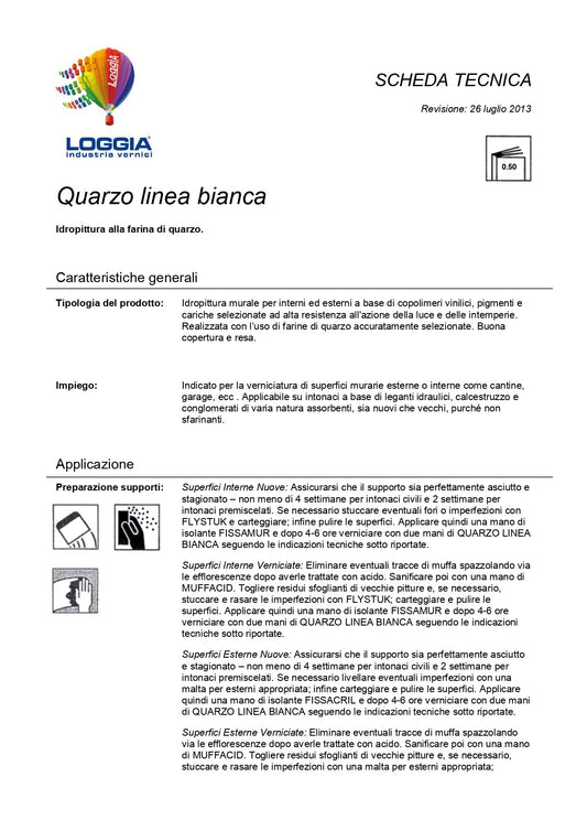 Quarzo Q Linea Bianca 14 Lt Loggia