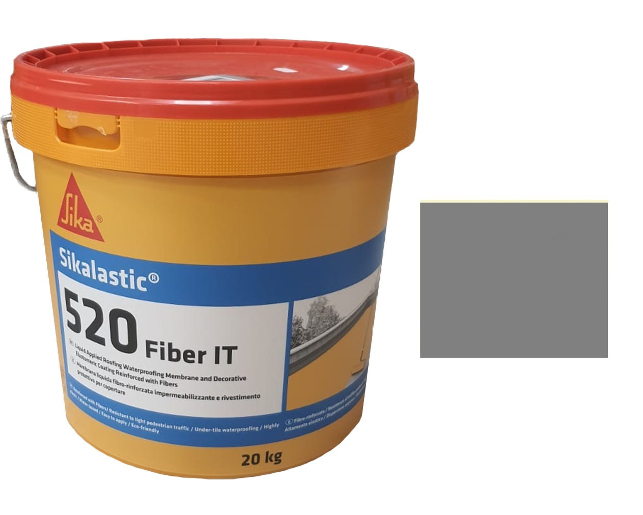 Sikalastic®-520 Fiber IT Grigio 20Kg Sika®