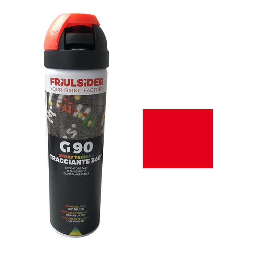 Friulsider Spray Tracciante 360° Rosso Fluo