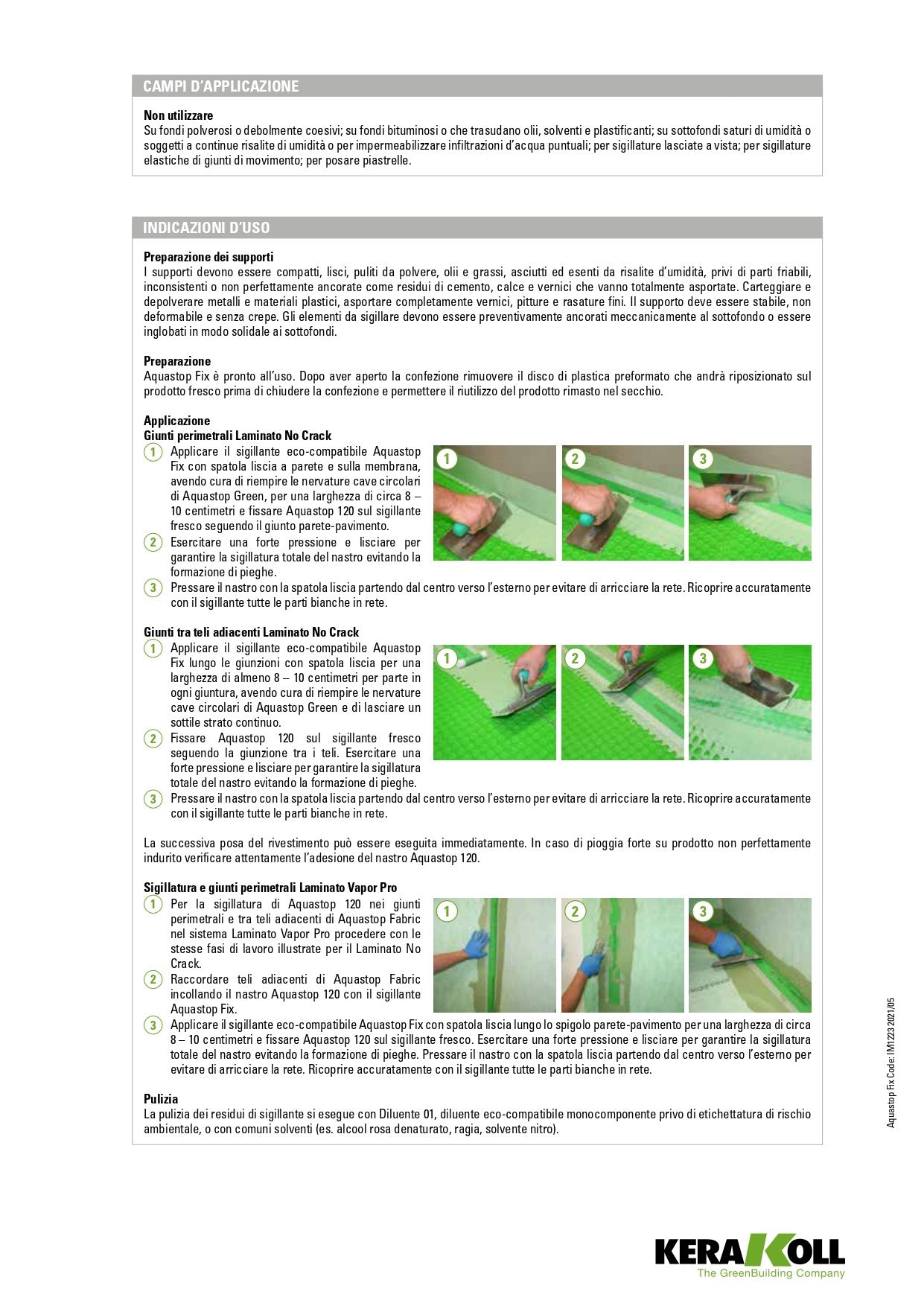 AQUASTOP FIX Kg 6 - Kerakoll