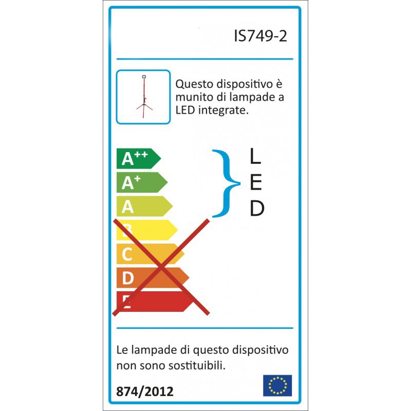Proiettore Led 20W con Supporto IP65