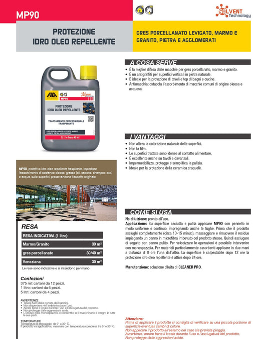 Protezione Idro Oleo Repellente MP90 - ml 375 Fila