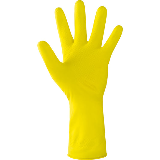 Guanti in Lattice Naturale Casalinghi - Industriali Taglia M/8 Colore Giallo Neri