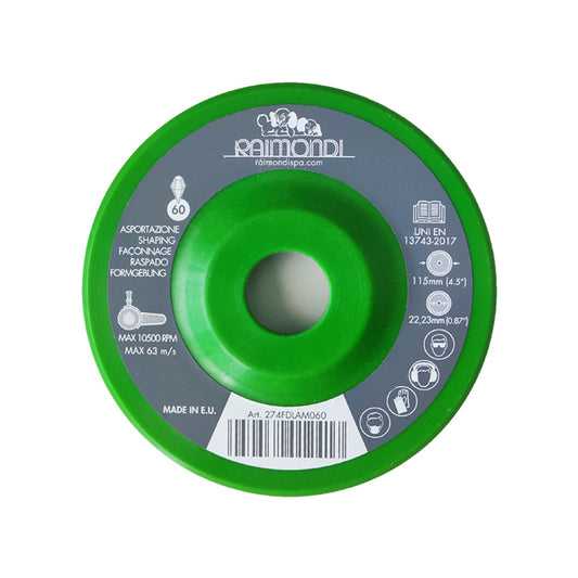 Disco Lamellare per Sgrossatura Grana 60 - Verde - Raimondi