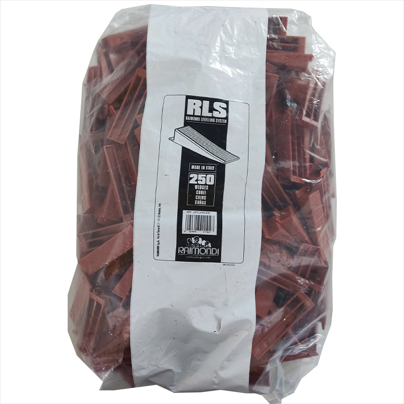 Distanziatori Livellanti Cuneo "RLS" Conf. 250 Pezzi Raimondi