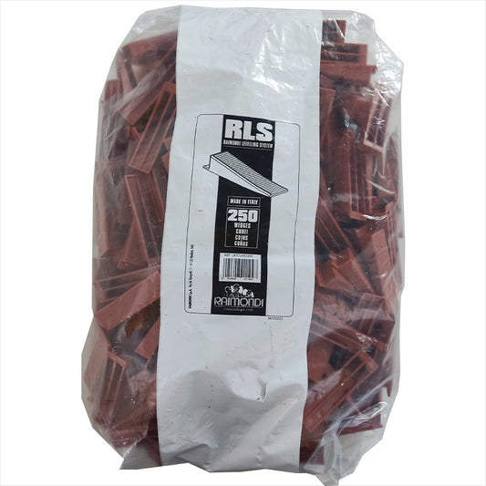 Distanziatori Livellanti Cuneo "RLS" Conf. 250 Pezzi Raimondi