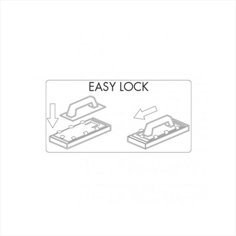 Impugnatura per Frattazzo/Spugna 24x10cm con Attacco Rapido "Easy Lock" Raimondi
