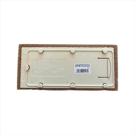 Ricambio Spugna Avana 17x34 cm per Frattone ad attacco rapido Raimondi