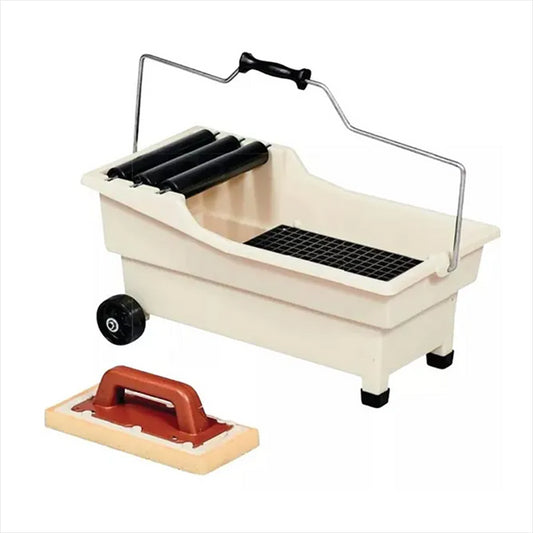 Pulirapid Vaschetta Lavaggio + Frattazzo con Spugna Raimondi