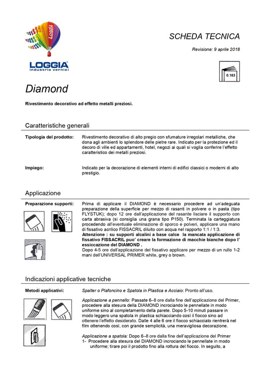 Diamond Neutro Parte A 0,55 Lt Loggia