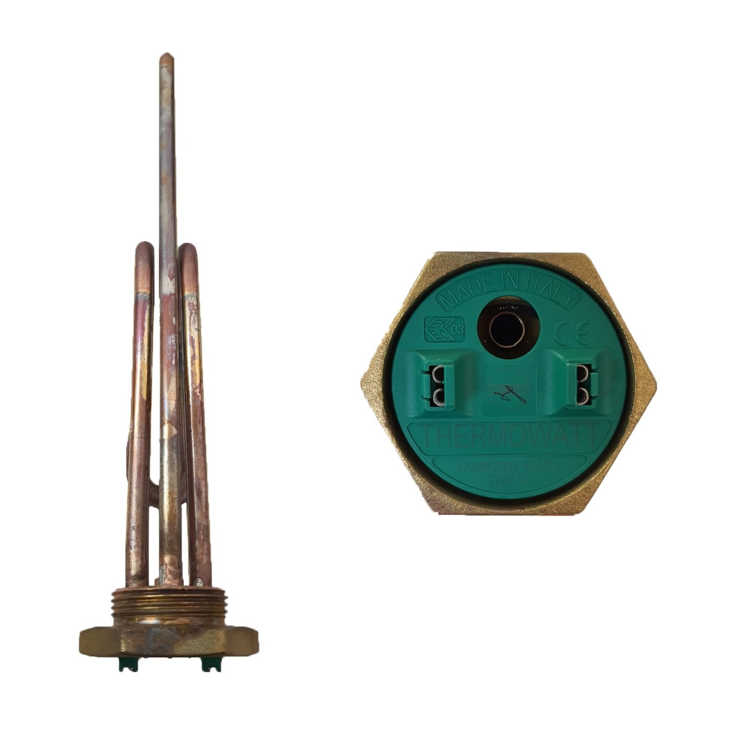 Resistenze Filettate Ricurvo a Vite 1200W 30 cm