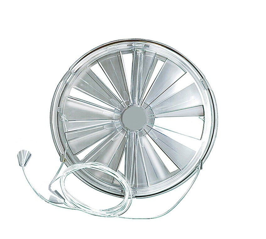 Aeratore da finestra ad effetto termico con foro d'uscita aria Ø 160 mm