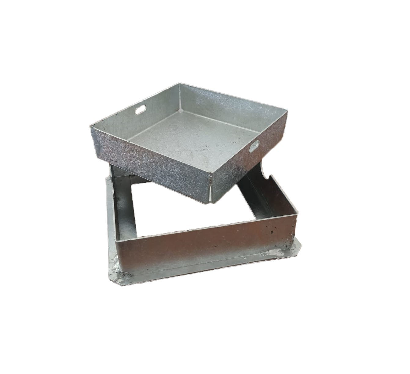 Chiusini Ermetici Artigianali Zincati 20X20cm