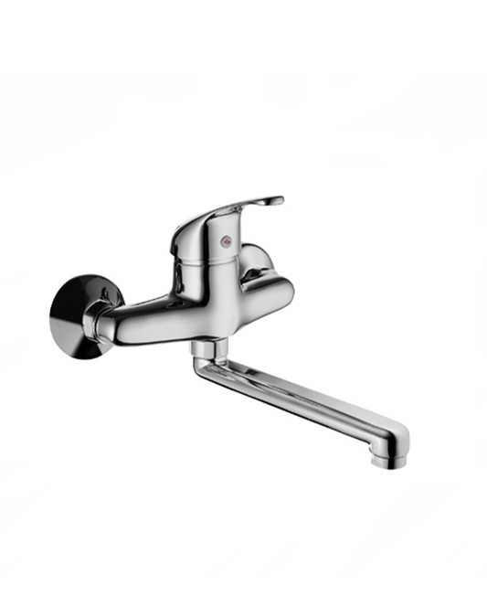 Miscelatore Monocomando Lavello a Muro Palazzani - Serie America 2 - Cromo
