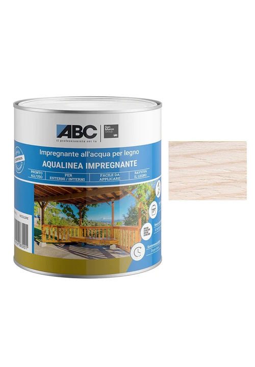 ABC Aqualinea Impregnante 0320 Bianco 1 Lt