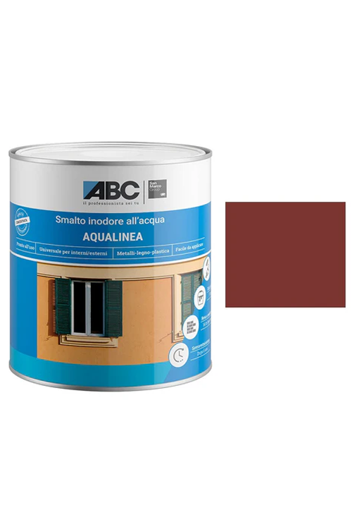 ABC-Pitture-e-Rivestimenti-Aqualinea-Smalto-Seta-0038-Rosso-Ossido-1-Lt
