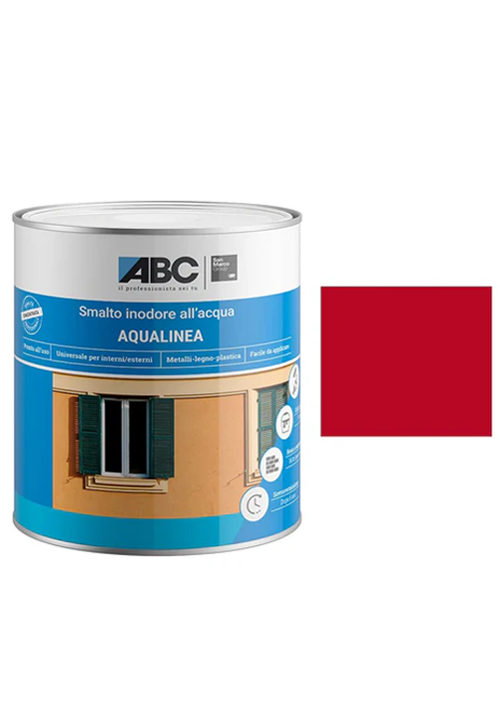 ABC-Pitture-e-Rivestimenti-Aqualinea-Smalto-Seta-0044-Rosso-Amaranto-1-Lt