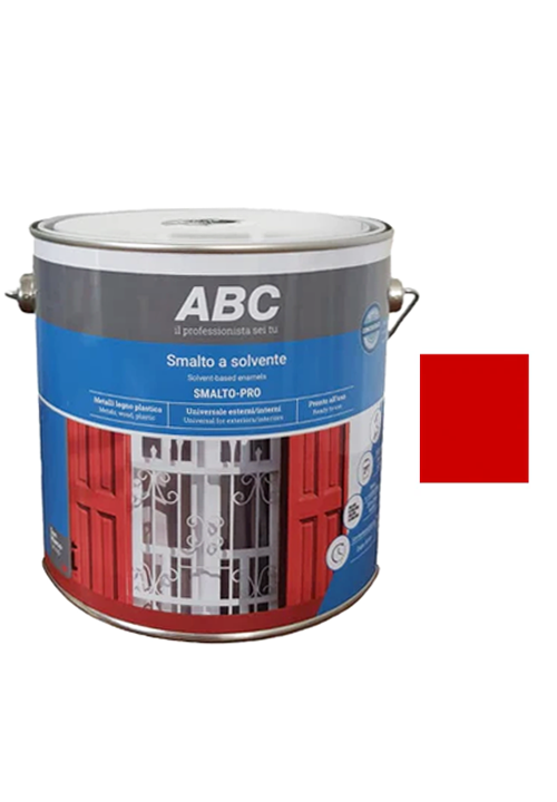 ABC Smalto-Pro Lucido 8006 Rosso 2,50 Lt