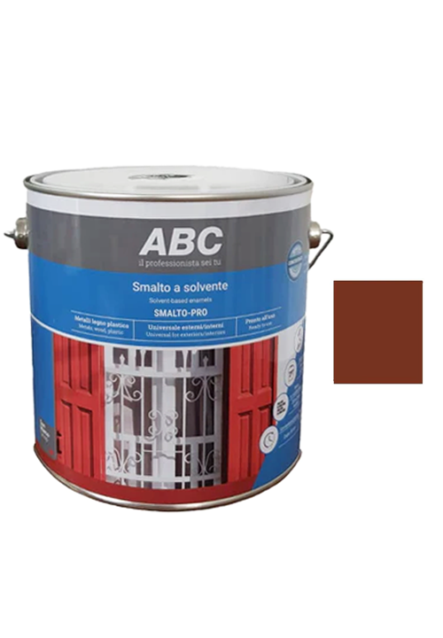ABC-Pitture-e-Rivestimenti-Smalto-Pro-Lucido-8007-Avana-2_50-Lt