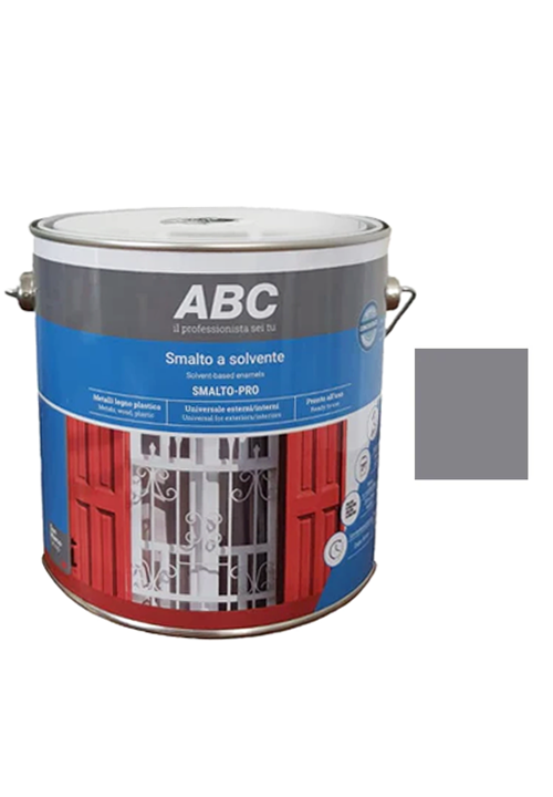 ABC-Pitture-e-Rivestimenti-Smalto-Pro-Lucido-8011-Grigio-Medio-2_50-Lt