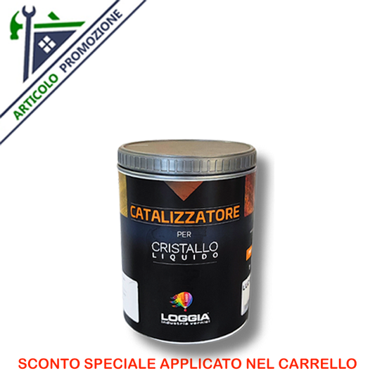 CATALIZZATORE PER CRISTALLO LIQUIDO Lucido Parte B Lt 1 Loggia sconto speciale