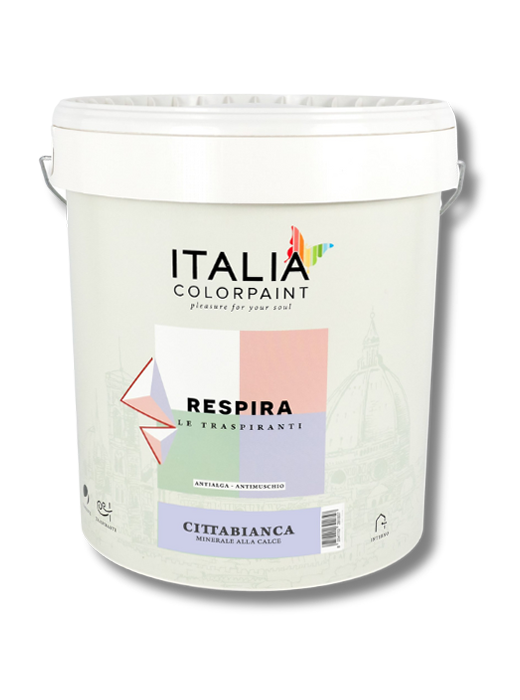CITTABIANCA Lt 13 Respira Duriplastic - Pittura traspirante