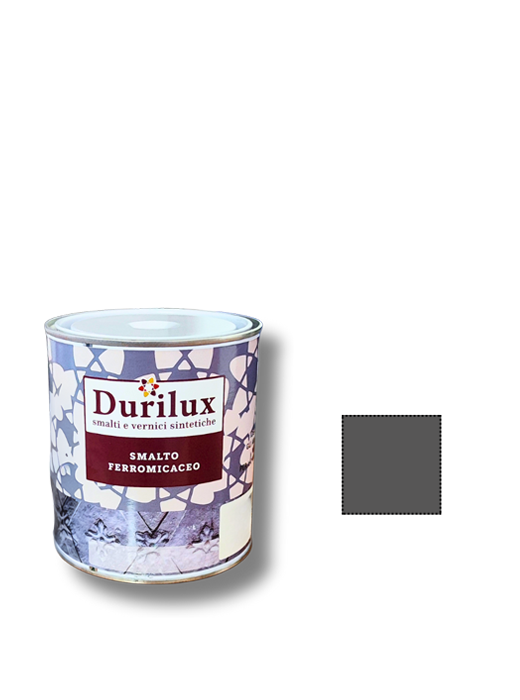 DURILUX SMALTO FERROMICACEO 260 Grigio Antracite Lt 0,75 - Duriplastic