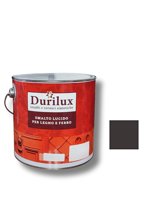 DURILUX SMALTO UNIVERSALE LUCIDO 512 Marrone Lt 2,5 - Duriplastic