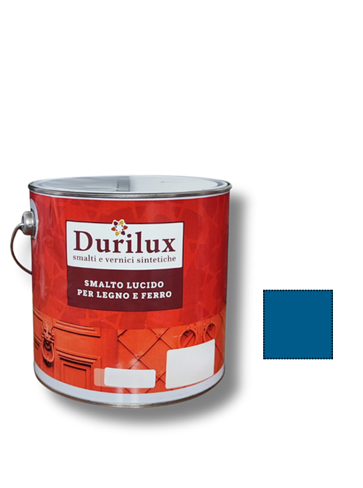 DURILUX SMALTO UNIVERSALE LUCIDO 537 Blu Lt 2,5 - Duriplastic