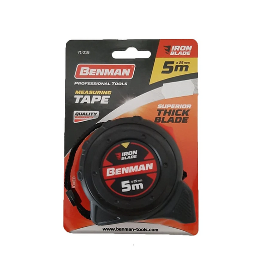 Flessometro Iron Blade 5mx25mm Benman 71018