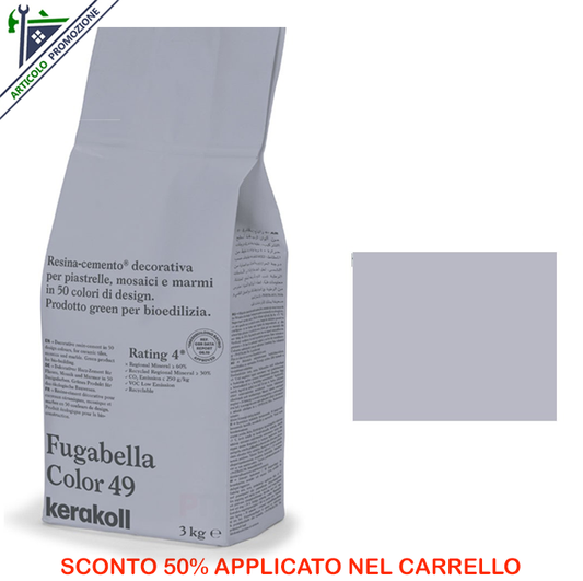 Fugabella Color 49 Kerakoll 3 Kg offerta fine scorte
