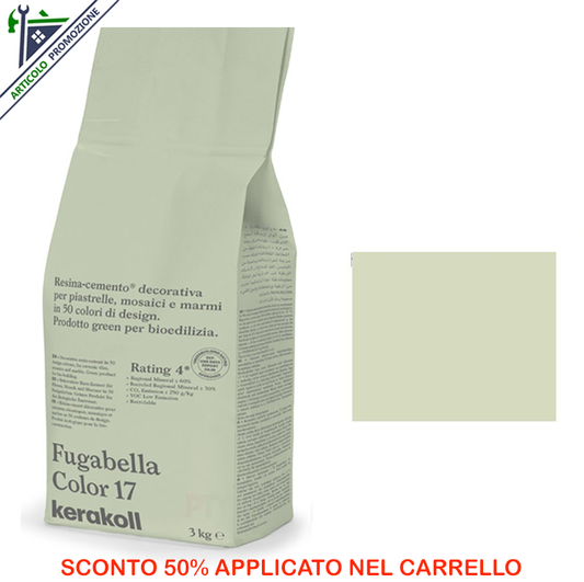 Fugabella Color 17 Kerakoll 3 Kg offerta fine scorte