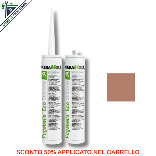 Fugabella Eco Silicone 11 Marrone Kerakoll 310 ml