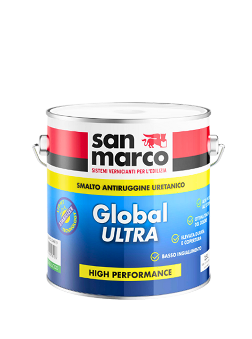 GLOBAL Ultra GL 85 Lucido Bianco Lt 2,5 San Marco