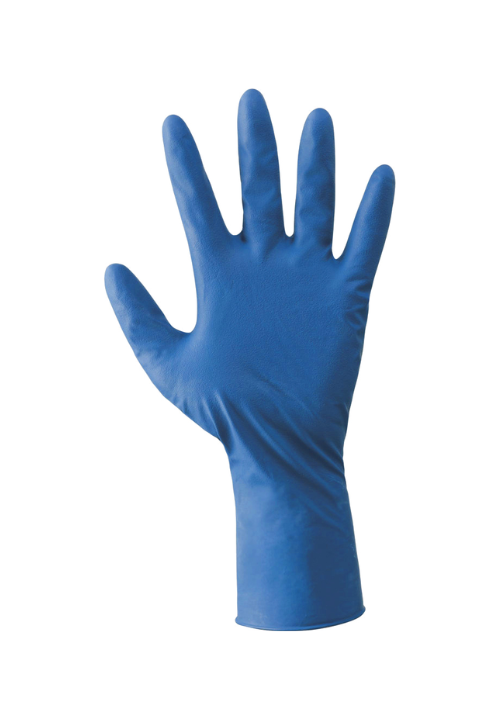 Neri - Guanti in lattice naturale LATEX PRO Tg. L/9 Colore Blu - Guanti Monouso